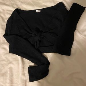 Garage tie up long sleeve